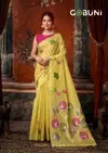 Sridevi by Gobuni Khadi cotton saree collections